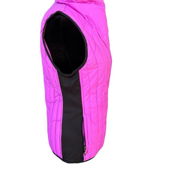 CALVIN KLEIN PERFORMANCE, pink, zip up, vest, women's size S - Picture 3 of 12